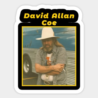 David Allan Coe / 1937 Sticker